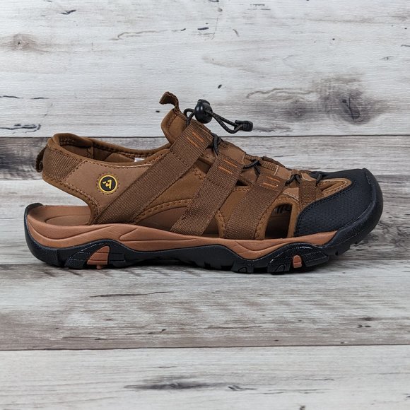 Atika*‎ Men\'s Rocky Ventilated PU Lace Up Back Strap Outdoor Sandal Size~ US 11 main image 13